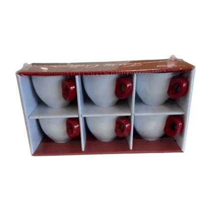 GUZZINI Set 6 Cups Easy Coffee