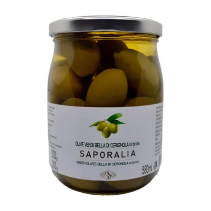 SAPORALIA Green Olives 580ml